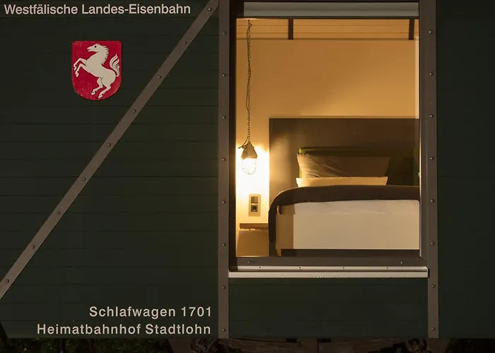 Lägenhet Lokomotel-waggon, Luxus Im Eisenbahnwaggon Stadtlohn