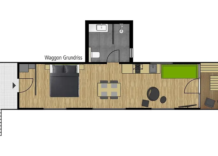 Lokomotel-waggon, Luxus Im Eisenbahnwaggon 3* Stadtlohn