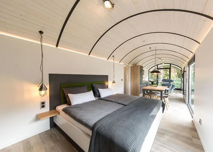 Lokomotel-waggon, Luxus Im Eisenbahnwaggon Lägenhet Stadtlohn